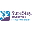 Brand logo for Sunset West Hotel, SureStay Collection by Best Western