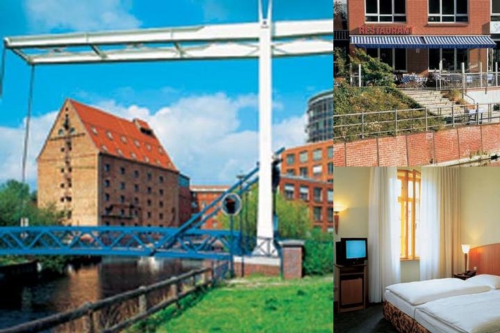 Sorat Hotel Humboldt Mühle Berlin photo collage