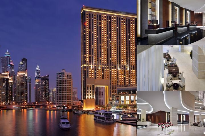 Address Dubai Marina photo collage