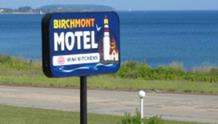 Birchmont Motel photo collage