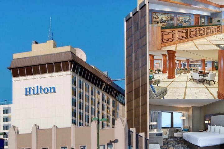 Hilton Anchorage photo collage