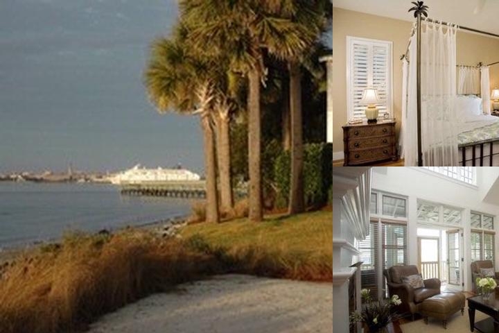 The Cottages on Charleston Harbor photo collage