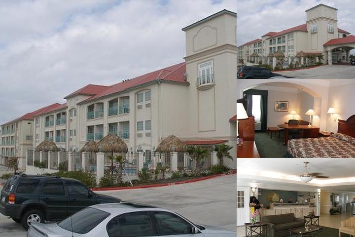 Galveston Beach Hotel photo collage