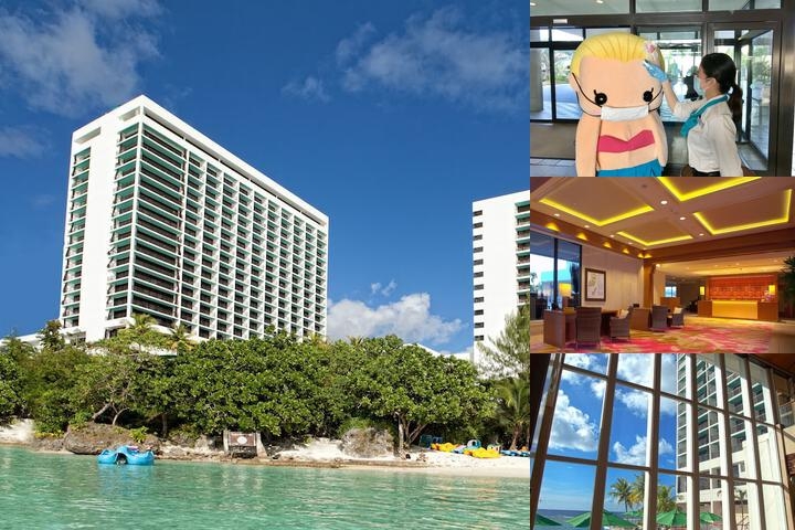Guam Reef Hotel photo collage