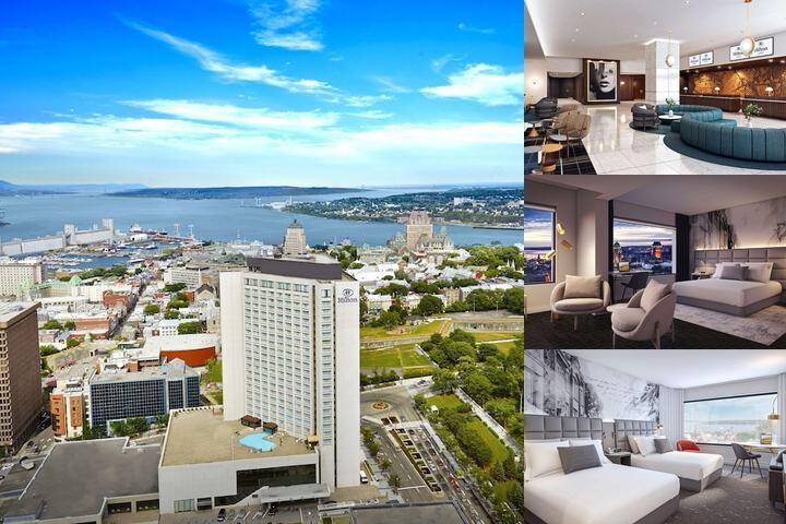 Hilton Quebec photo collage