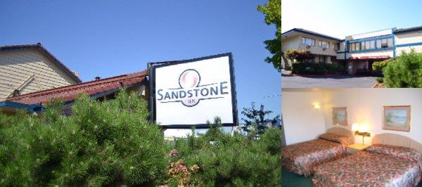 Sandstone Inn & Airport Parking photo collage