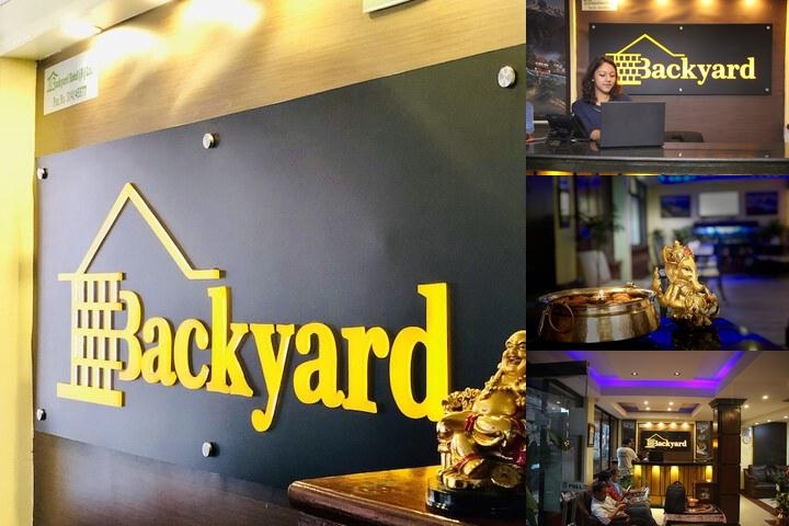 Backyard Hotel photo collage