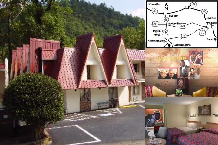 Motel 6 Gatlinburg, TN - Smoky Mountains photo collage