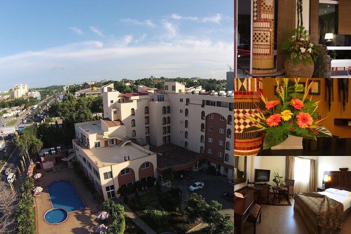 The African Regent Hotel photo collage