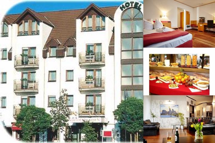 Hotel Komfort Stadt Frankfurt Karben photo collage