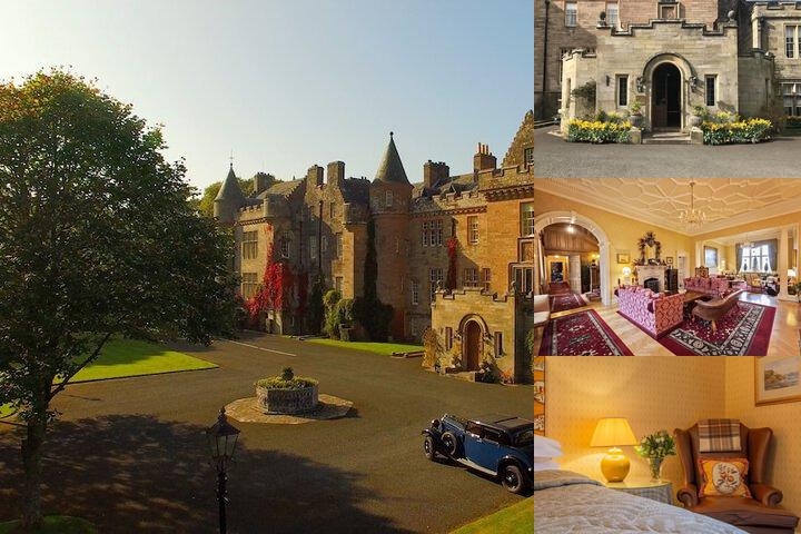 Glenapp Castle photo collage