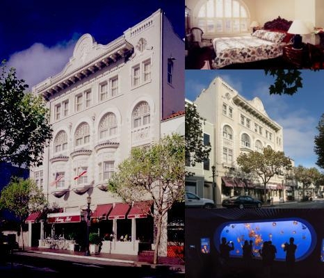The Monterey Hotel photo collage