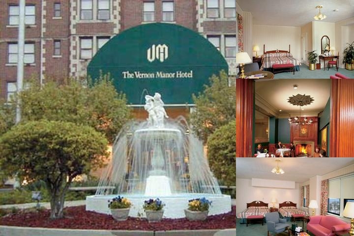 The Vernon Manor Hotel photo collage