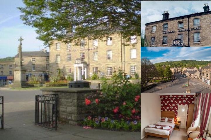 The Rutland Arms Hotel, Bakewell, Derbyshire photo collage