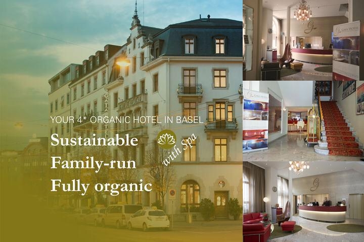 GAIA Hotel Basel - the sustainable 4 star hotel photo collage