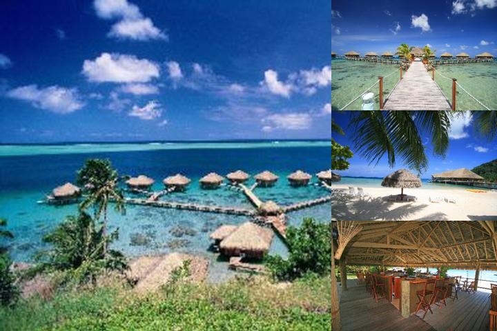 Te Tiare Beach Resort photo collage