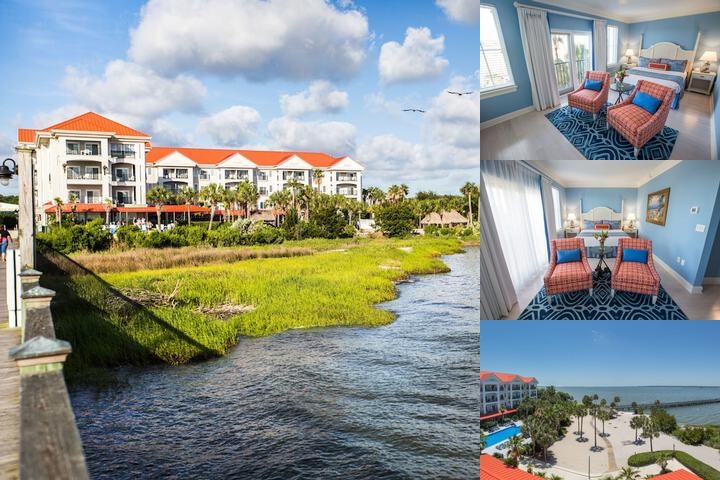 Harborside at Charleston Harbor Resort and Marina photo collage
