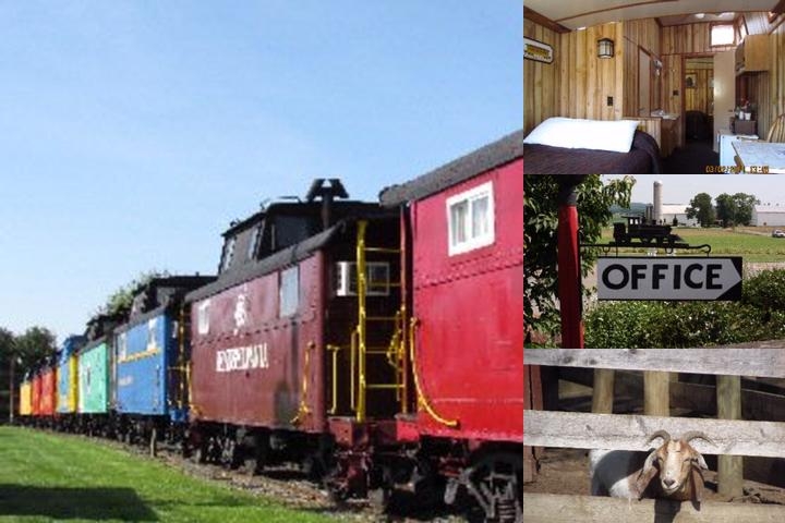 Red Caboose Motel photo collage