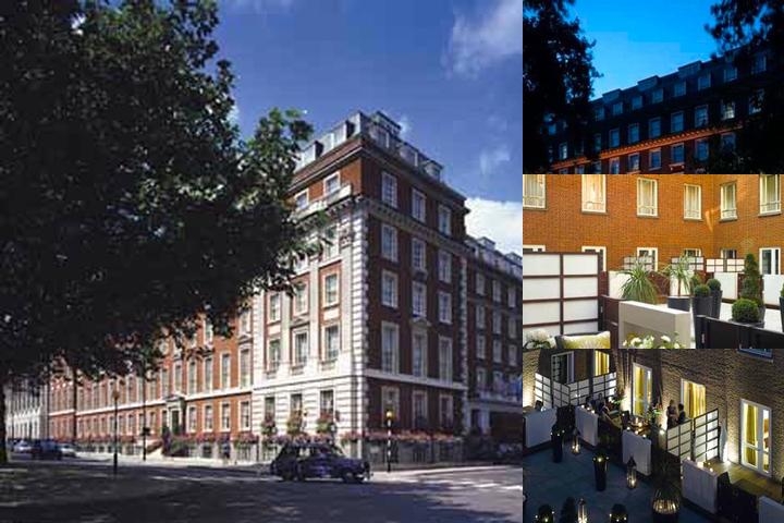 London Marriott Hotel Grosvenor Square photo collage