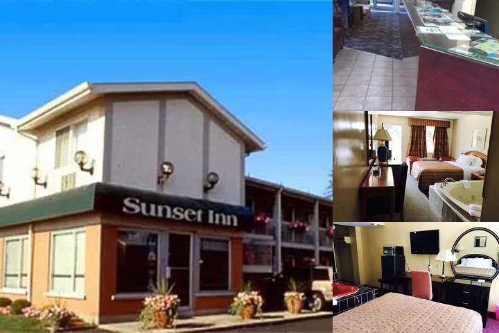Sunset Inn photo collage
