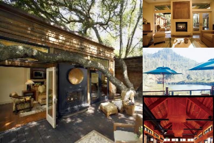 Calistoga Ranch photo collage