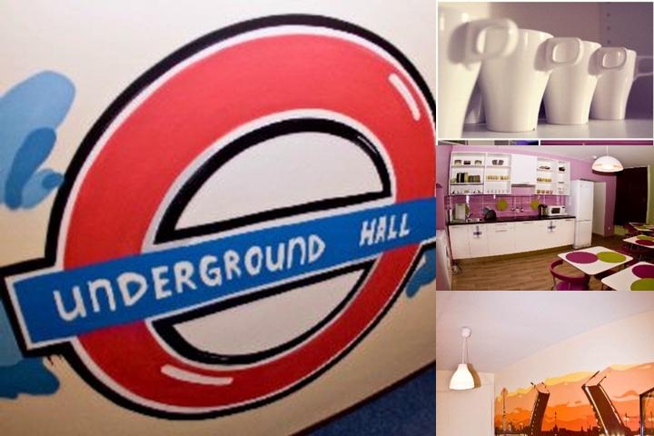 Underground Hall Hostel photo collage