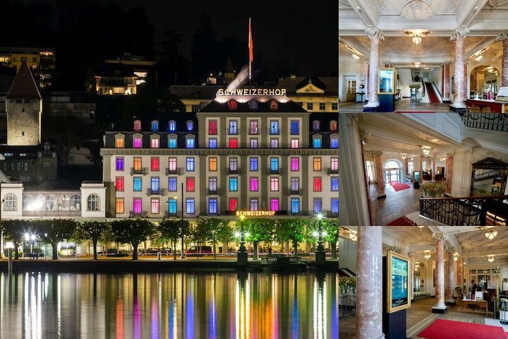 Hotel Schweizerhof Luzern photo collage