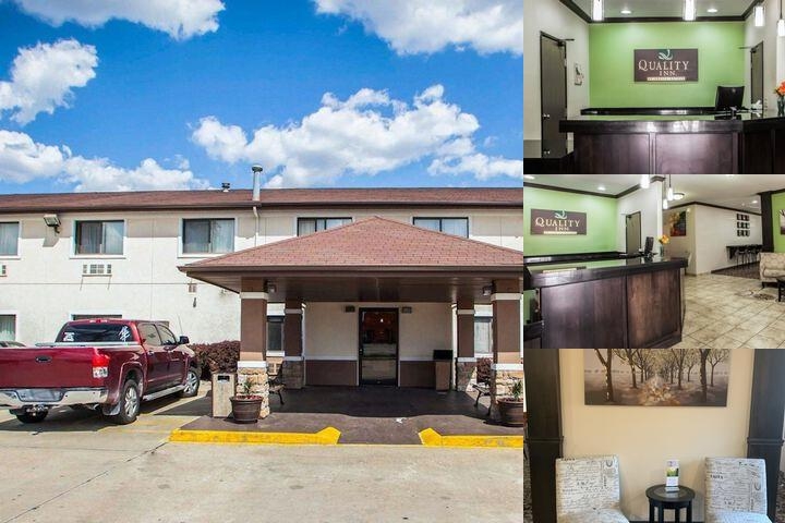 Quality Inn near I-72 and Hwy 51 photo collage