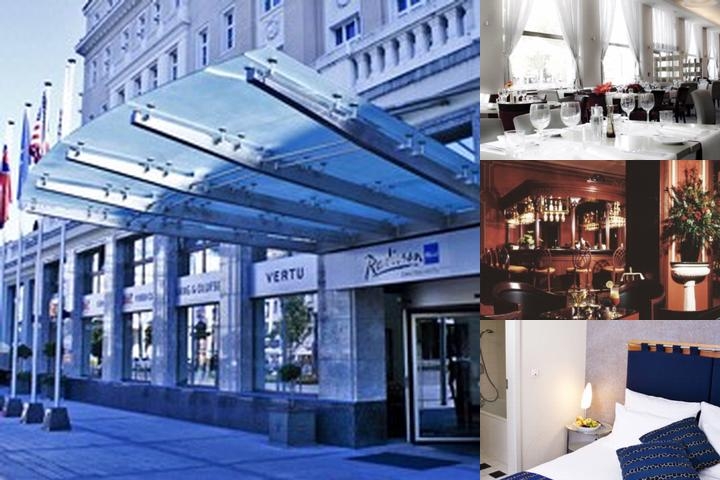 Radisson Blu Carlton Hotel Bratislava photo collage