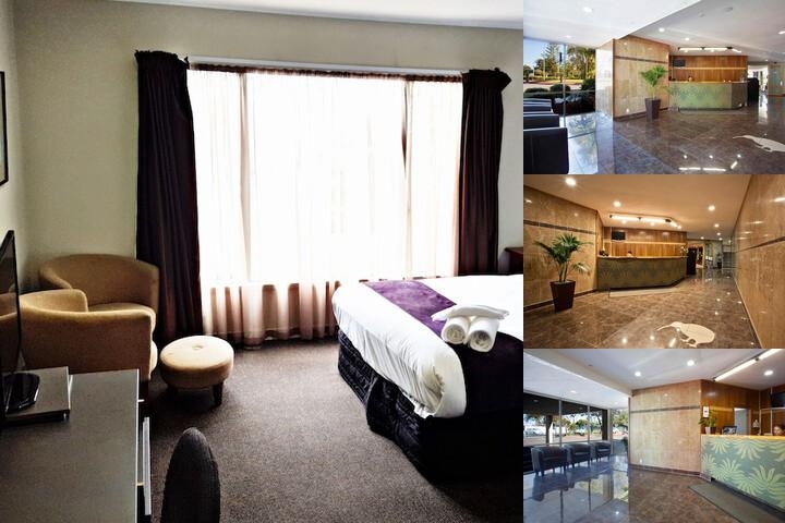 Auckland Airport Kiwi Hotel photo collage