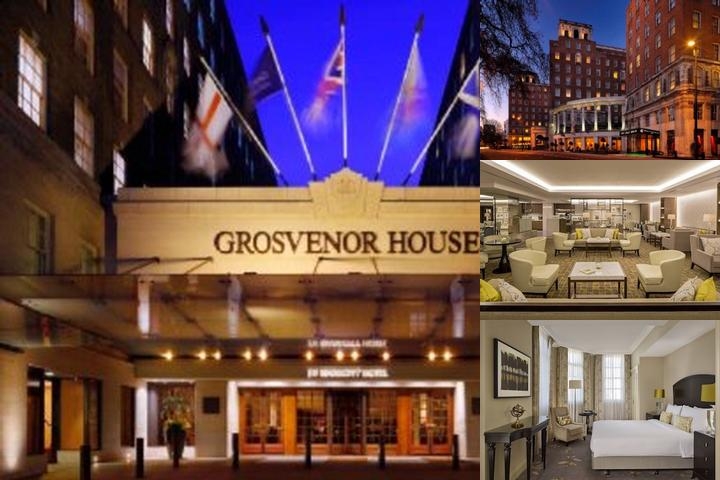 JW Marriott Grosvenor House London photo collage
