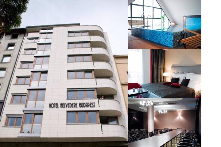Hotel Belvedere Budapest photo collage