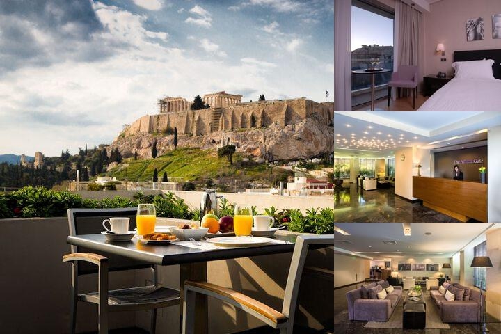 Athens Gate Hotel photo collage