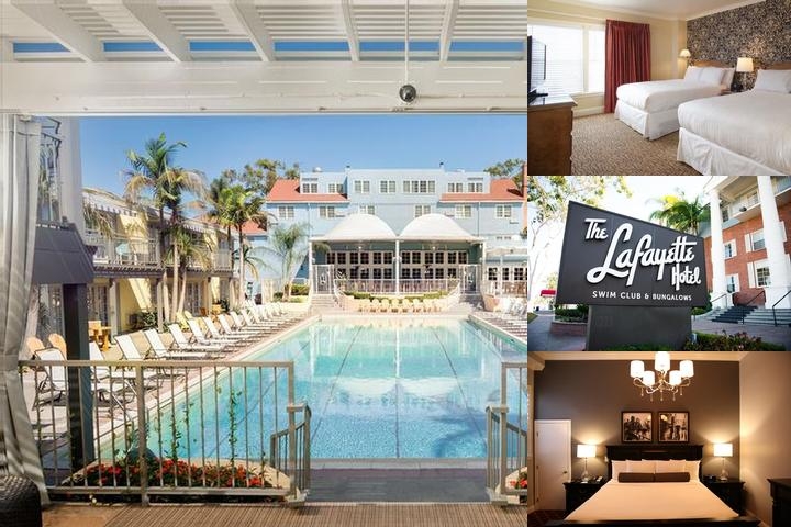 The Lafayette Hotel, Swim Club & Bungalows photo collage