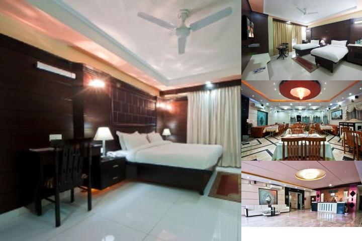 Parkside Sun Hotel Agra photo collage