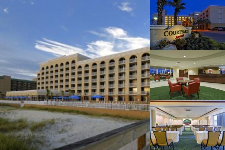 Courtyard by Marriott Oceanfront Jacksonville Beac photo collage