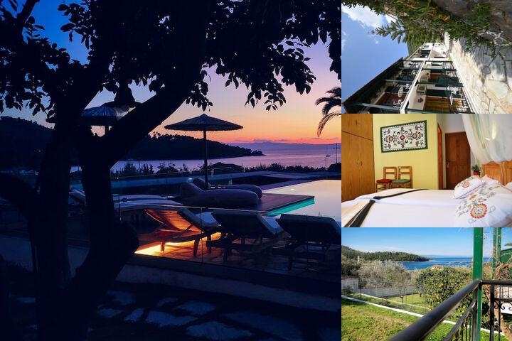 Panormos Beach Hotel Skopelos photo collage