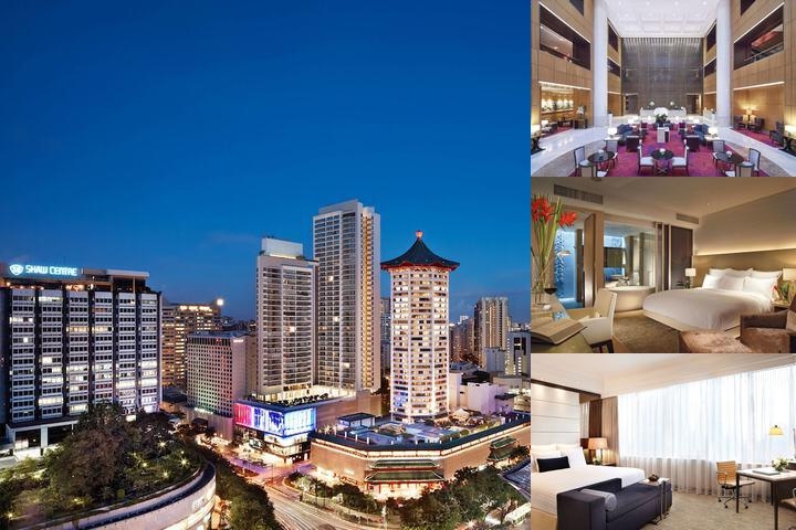 Singapore Marriott Tang Plaza Hotel photo collage