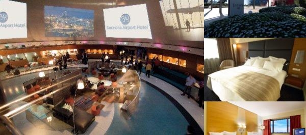 Barcelona Airport Hotel photo collage