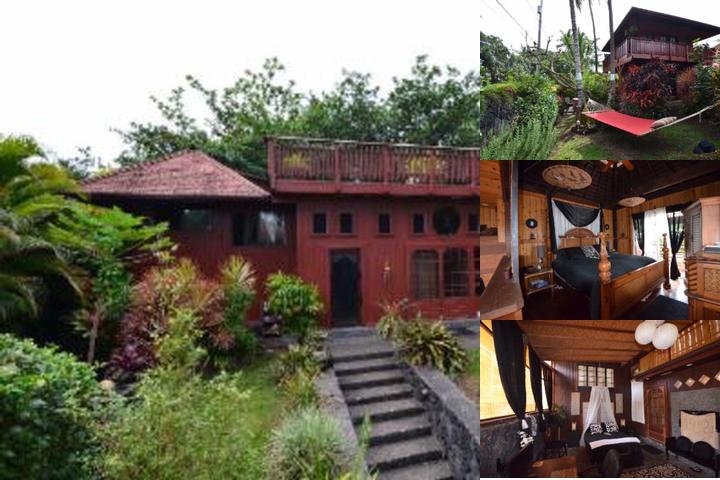 The Bali House & Cottage at Kehene Beach Hawaii photo collage