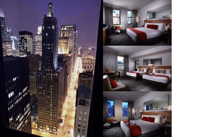 Pendry Chicago photo collage