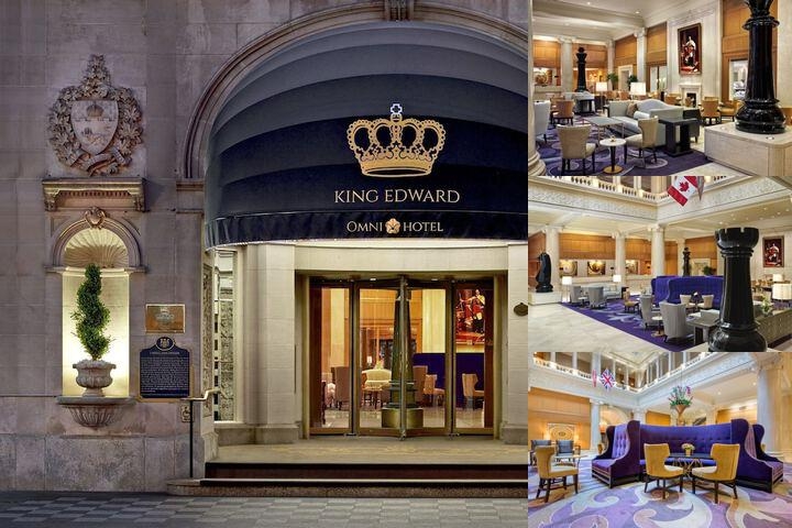 The Omni King Edward Hotel photo collage