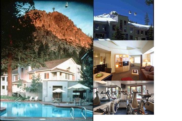 Palisades Tahoe Lodge photo collage