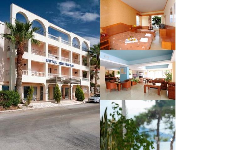 Antikyra Beach Hotel photo collage