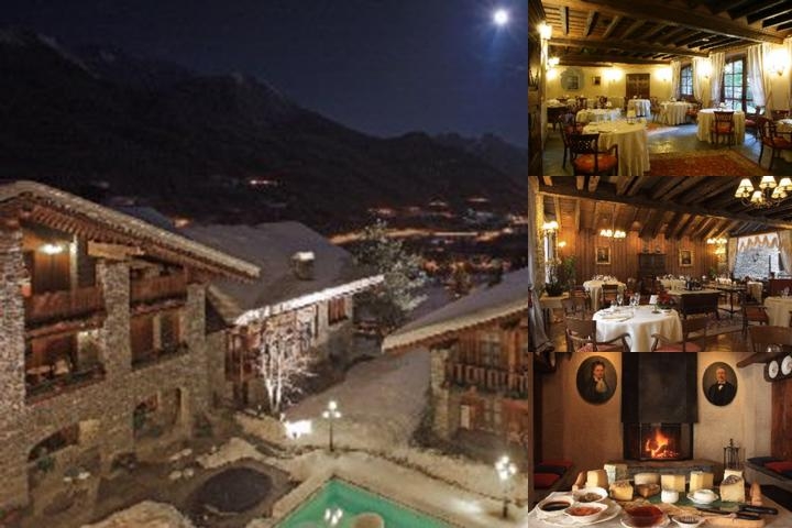 Mont Blanc Hotel Village photo collage