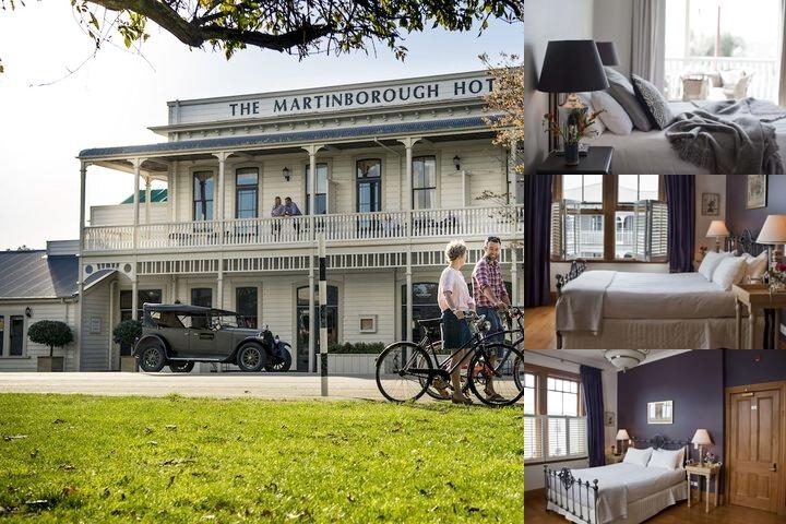 The Martinborough Hotel photo collage