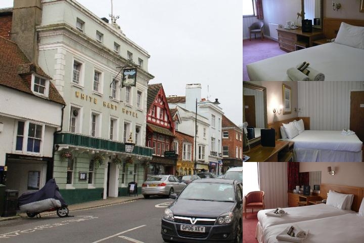 The White Hart Hotel photo collage