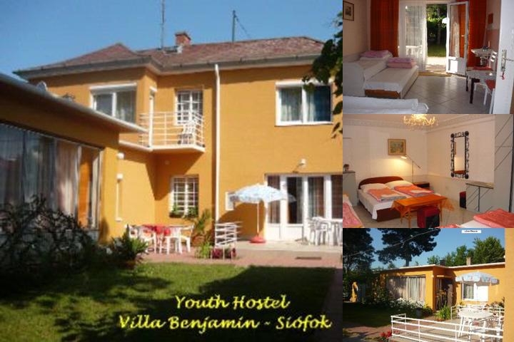 Youth Hostel Villa Benjamin Siófok photo collage