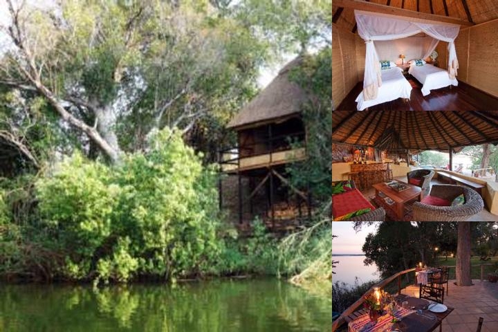 Chundukwa River Lodge photo collage