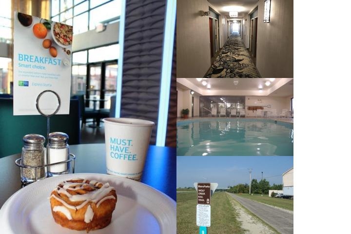 Holiday Inn Express Hotel & Suites Dayton West - Brookville, an I photo collage